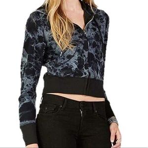 True Religion women’s The Tie Dye Zip Up Hoodie